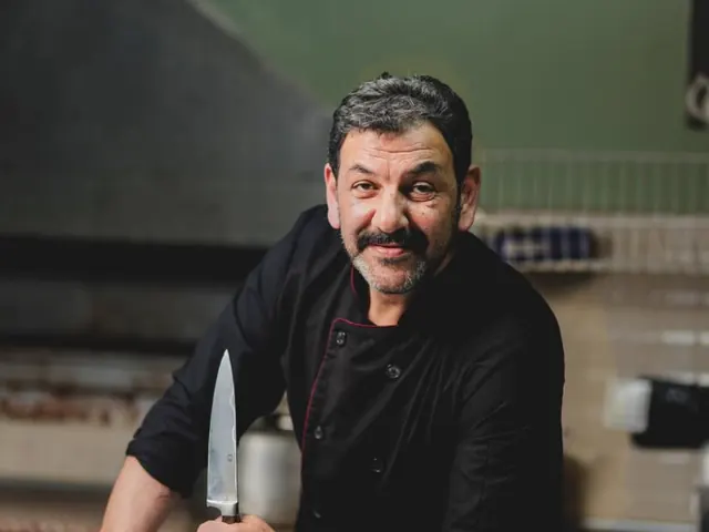 Aşpaz Vahid Usta, Ağ Qaya restoranı, Şəki